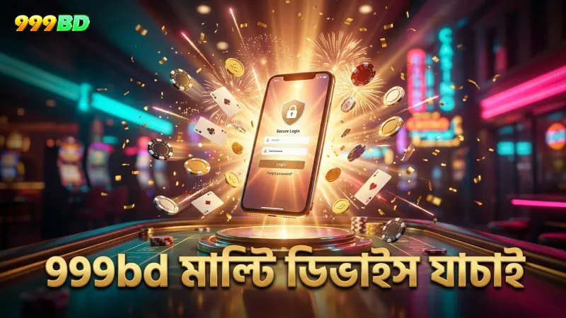 মাল্টি-ডিভাইস থেকে 999bd লগইন নিরাপত্তা যাচাই