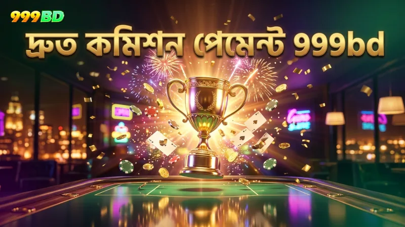 999bd অ্যাফিলিয়েট প্রোগ্রামে দ্রুত কমিশন পেমেন্ট নিশ্চিত করে