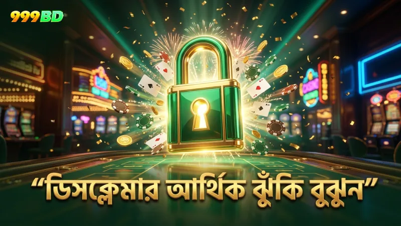 ডিসক্লেমার পড়ে প্লেয়াররা আর্থিক ঝুঁকি বুঝতে পারেন