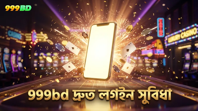 999bd ওয়েবসাইটে দ্রুত লগইন ও বোনাস সুবিধা পাওয়া যায়।
