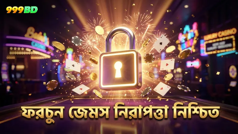 ফরচুন জেমসের ফেয়ার আরএনজি ও নিরাপত্তা নিশ্চিত।