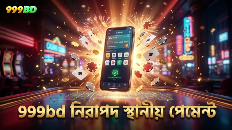 স্থানীয় পেমেন্ট মাধ্যমের মাধ্যমে নিরাপদ লেনদেন নিশ্চিত করে 999bd।