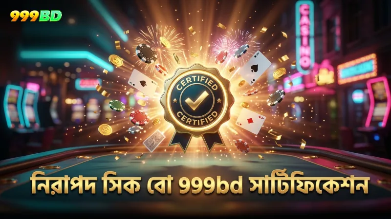 লাইভ সার্টিফিকেশন নিশ্চিত করে 999bd তে নিরাপদ সিক বো।