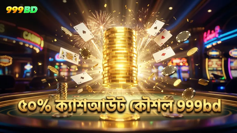 ৫০% ক্যাশআউট ফিচার ব্যবহার করে মূল ধন সুরক্ষিত রাখার কৌশল।