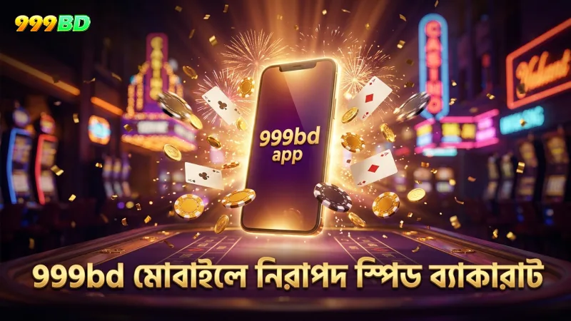 মোবাইলে স্পিড ব্যাকারাট খেলার জন্য 999bd এর নিরাপদ ও মসৃণ প্ল্যাটফর্ম ব্যবহার করুন